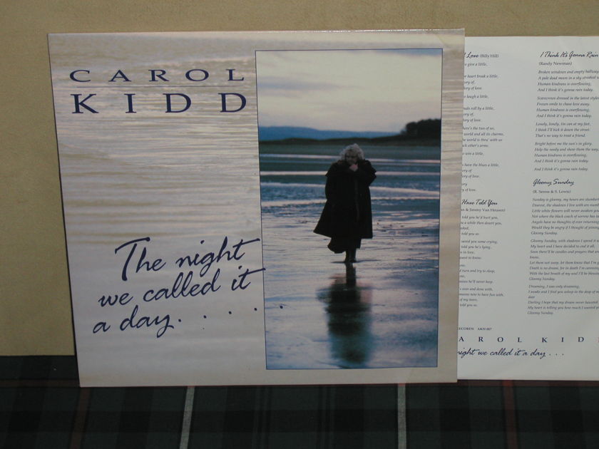 Carole Kidd   The Night We  - Called It A Day UK Import Linn AKH 007