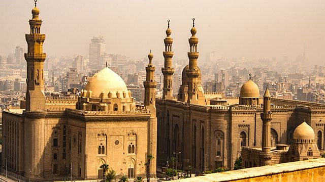 Al-Rifa'i & Sultan Hassan Mosques, Cairo, Egypt