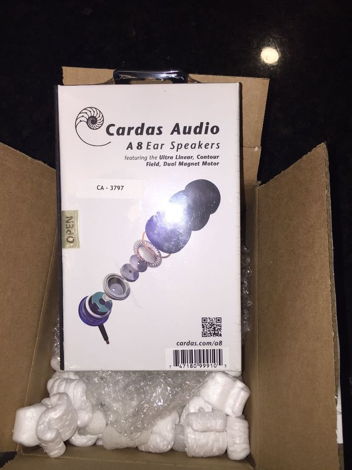 Cardas Audio A8 Ear Speaker NEW!!