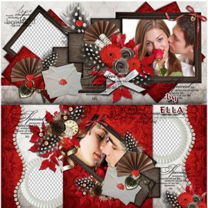 Фотошоп винтажная фотокнига для настоящих влюбленных