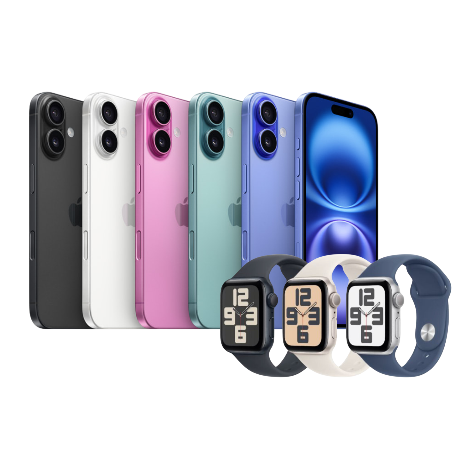 iPhone 16 Plus 128G + Apple Watch SE2 40mm 免卡分期