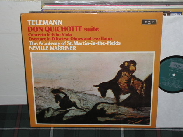 Marriner/AoStMitF - Telemann Don Quixch Argo/Decca UK z...