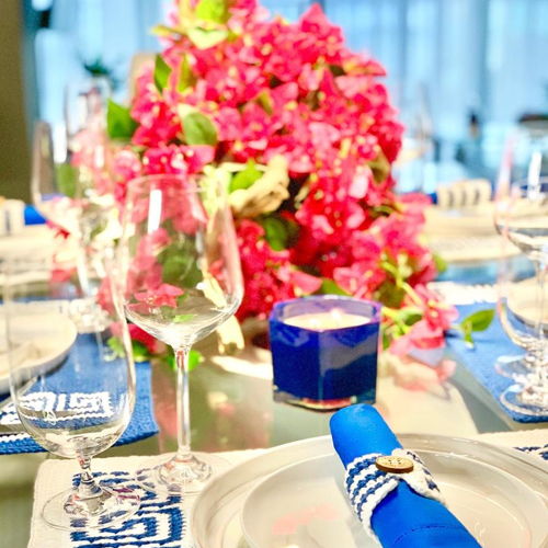 Santorini Placemats & Napkin Rings Crochet Pattern