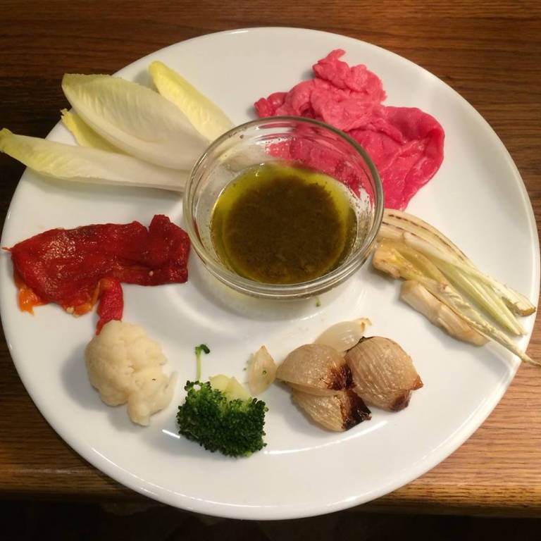 Mini Bagna Cauda at Agriturismo Tenuta del Barone | Revittle