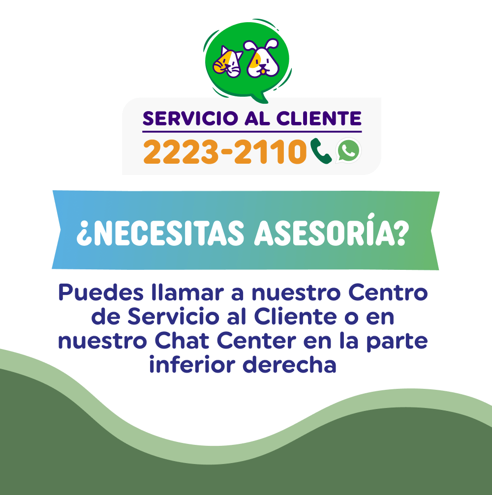 Servicio al Cliente: 2223-2110