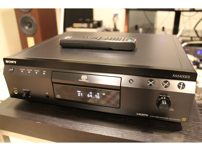 Sony SCD XA5400ES SACD Player. Excellent CD Player. Stereophile Class A+