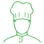Chef's Choice, Chef Green Icon