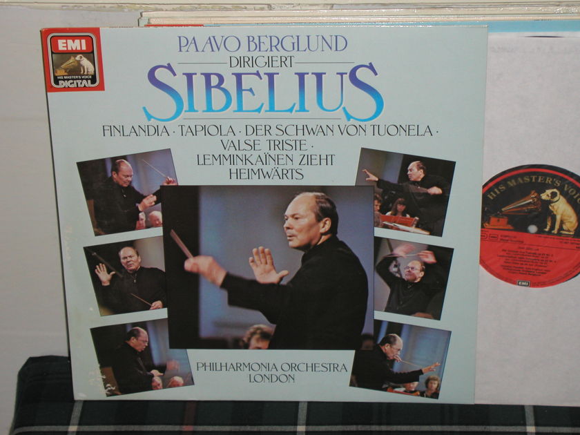 Berglund/POL - Sibelius EMI/Germany HMV LP