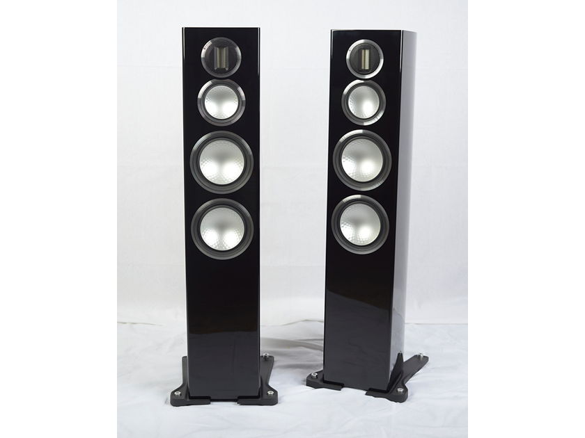 Monitor Audio Gold 300 Loudspeakers- Piano Gloss Black  "Recommended Component" (Dealer Demos)