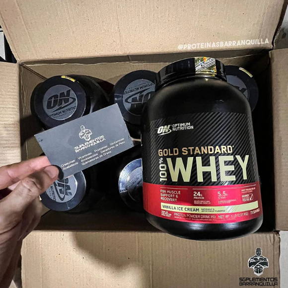 customer shows optimum nutrition