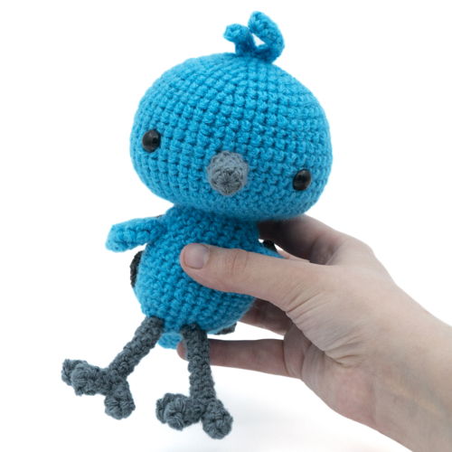 Amigurumi Woodland Bluebird