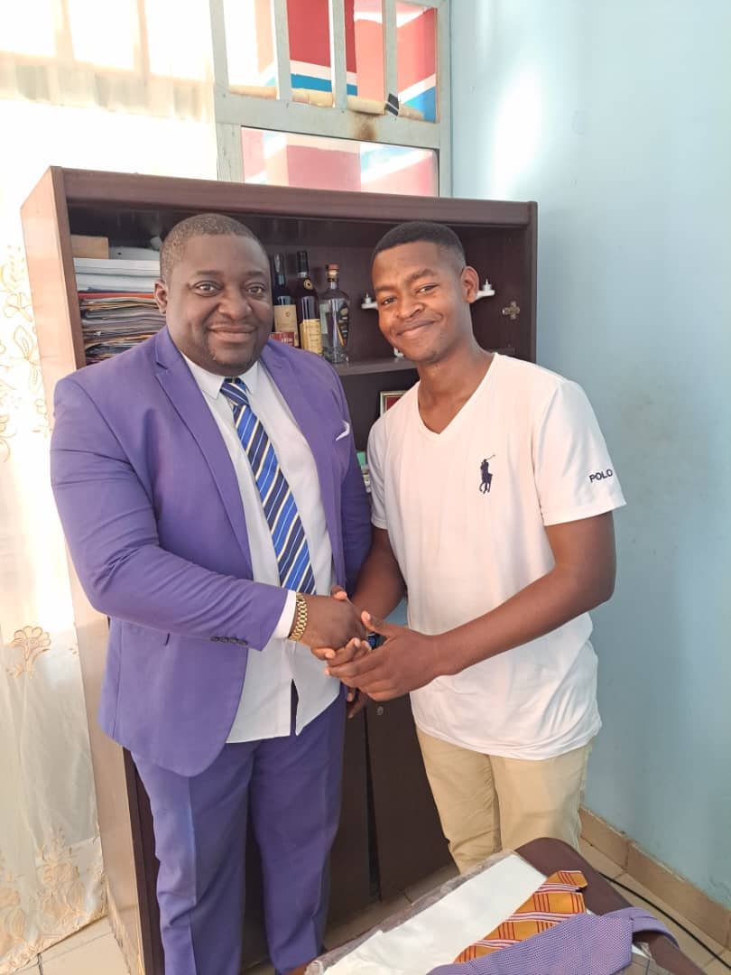 Avec le PDG de infos TV 