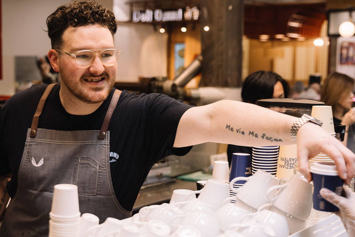 Buy coffee in West End Australia