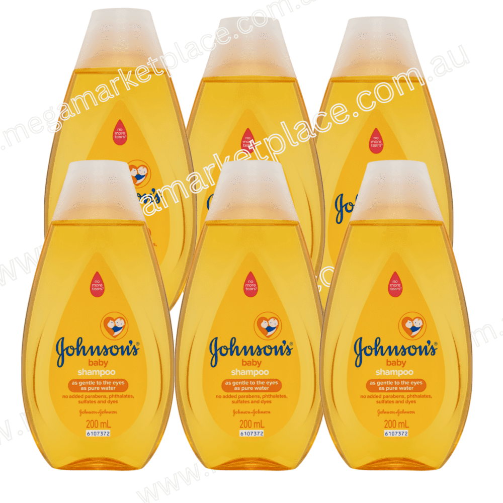 Lot of 6| Johnson's Baby Shampoo 200mL No More Tears