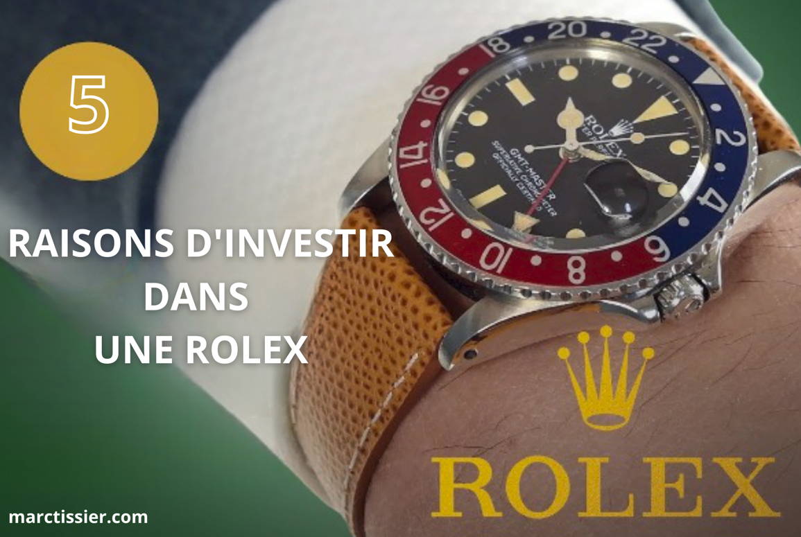 Investir dans une  Rolex 