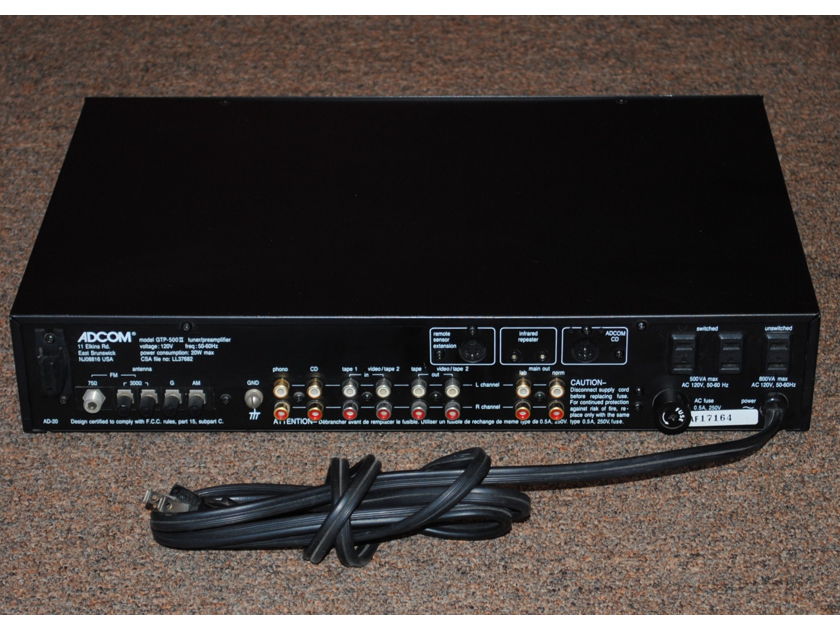 Adcom GTP-500 MKII Preamp/Tuner