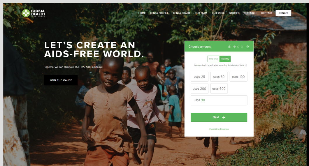 Nonprofit & Charity Websites
