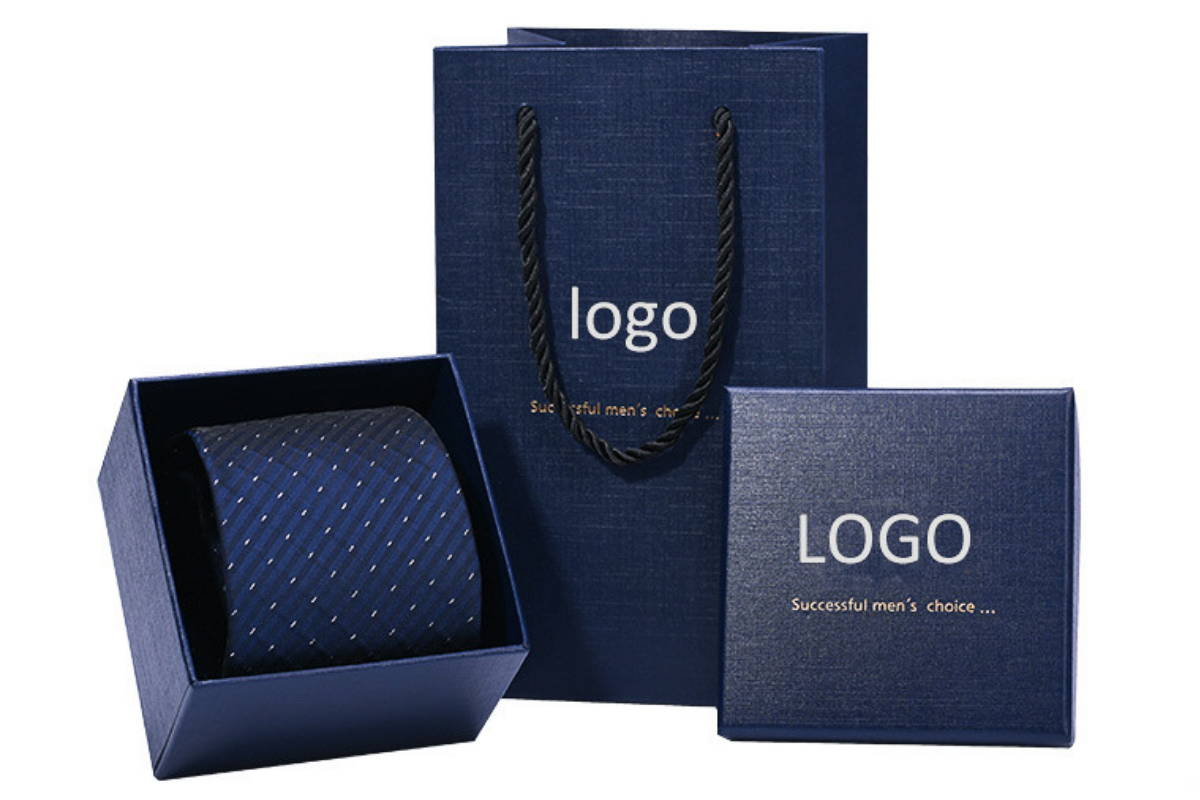 Custom Tie Packaging Custom Logo Necktie