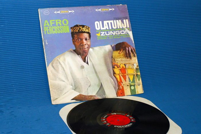 OLATUNJI  - "Zungo / Afro Percussion" -  CBS '6 Eye' 19...