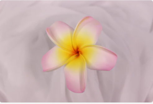 Soft Pink and Yellow Frangipani Real Touch (6 Pack) - Realistic Artificial Flowers - Image 6