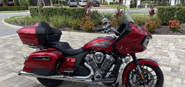 2021 INDIAN CHALLENGER motorcycle for rent near Orlando, FL