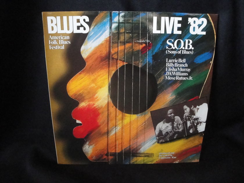 Sons of Blues (Lurrie Bell) - Live American Folk Blues Fest '82 German Import on Bellaphon '83