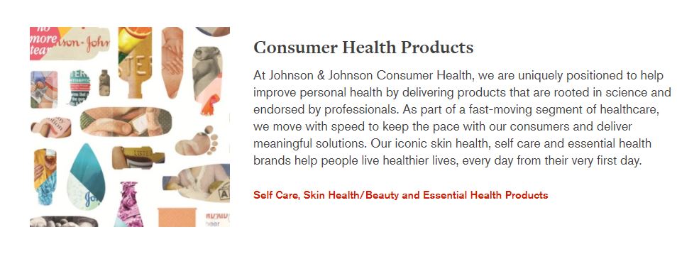 Johnson & Johnson product / service