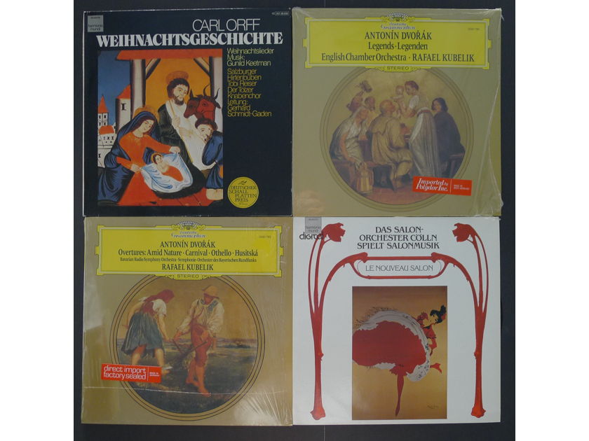 60 Classical LP Records Imports, Wonderful Audiophile Collection