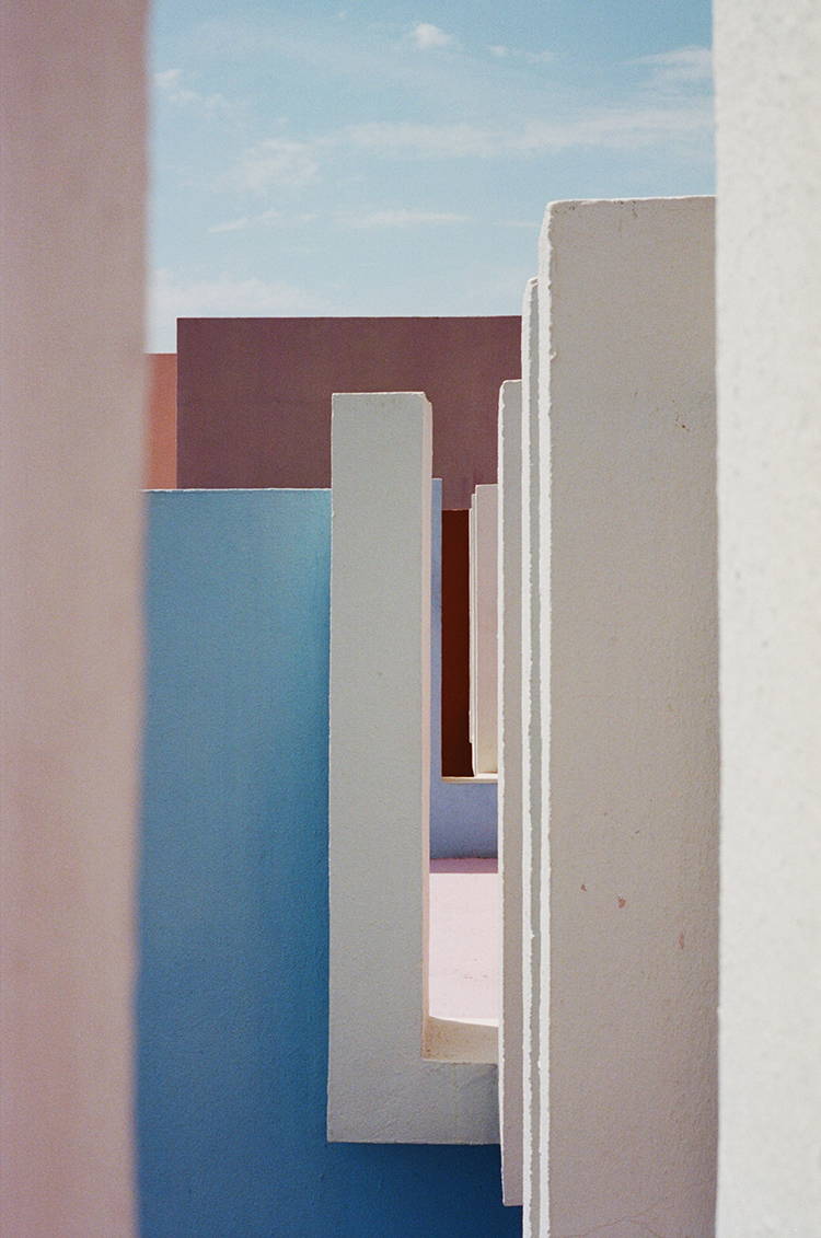 La Muralla Roja by Ricardo Bofill | Photographed by Hannah Davis for Wolf & Moon Jewellery