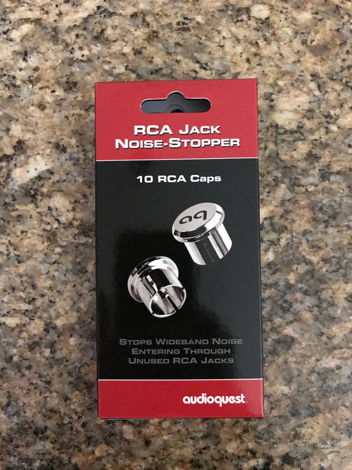 Audioquest RCA Noise Stopper-Caps 10 Pack