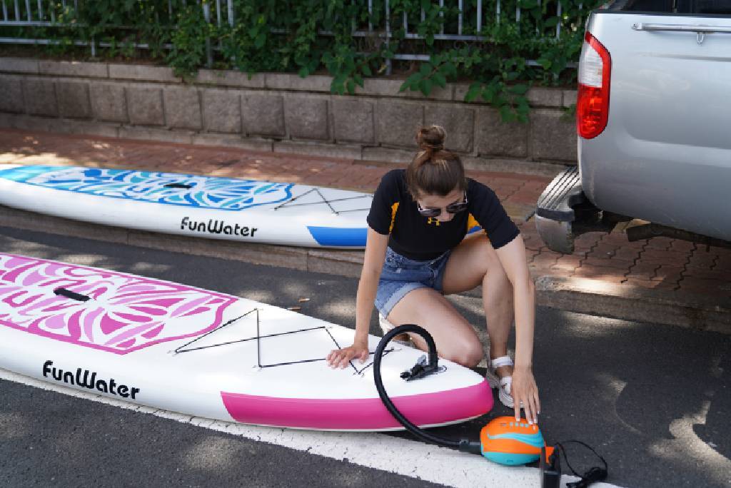 inflatable paddle board repair