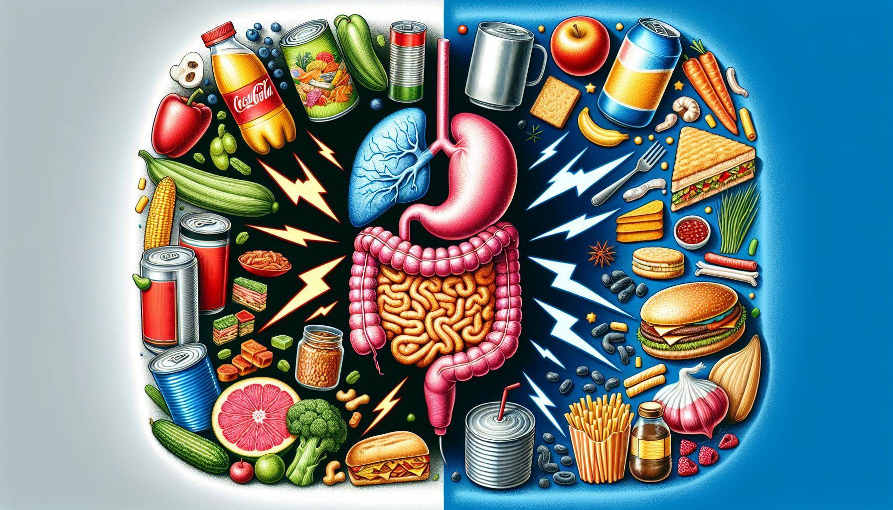 Impact of Processed Foods on Gut Health