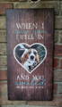 Chihuahua dog memorial canvas wall art