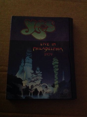 Yes - Live In Philadelphia 1979 Dvd Region 1