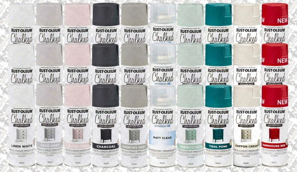 Rust-Oleum Chalk Paint – Choose your colour - Image 3