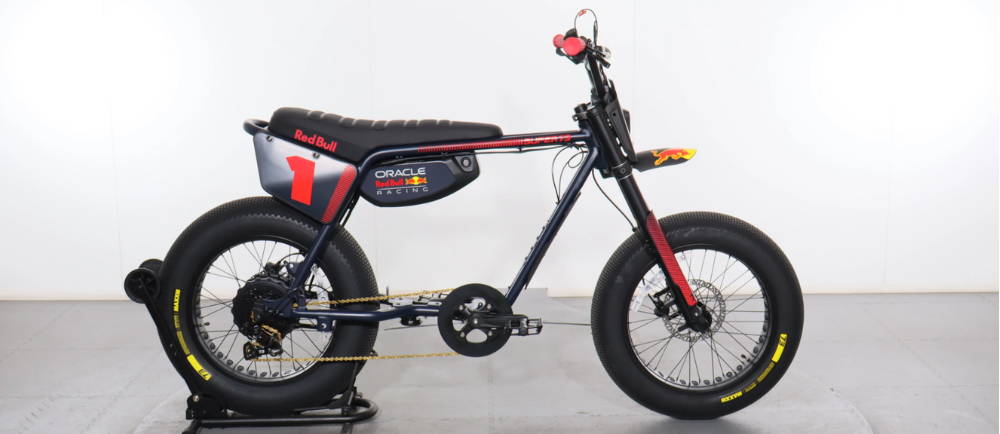 Super73 Red Bull Z Adventure SE on display
