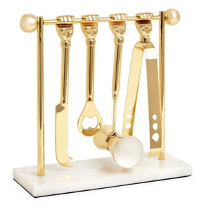 Jonathan Adler Barbell Barware Set
