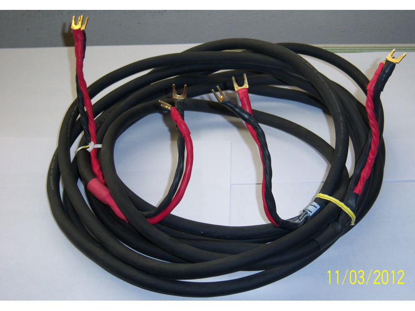 Audioquest Slate  Speaker Cables terminated by Audioadvisor