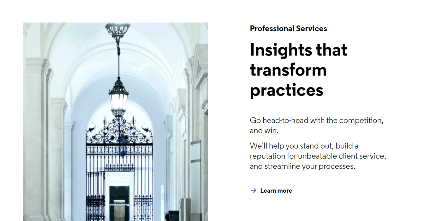 Clarivate product / service