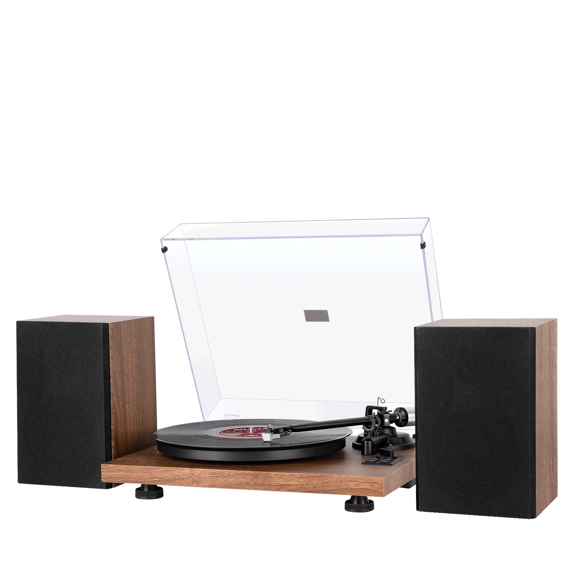 H005 Bluetooth Vinyl Turntable | Pure Audio with Insight | 1byone Audio