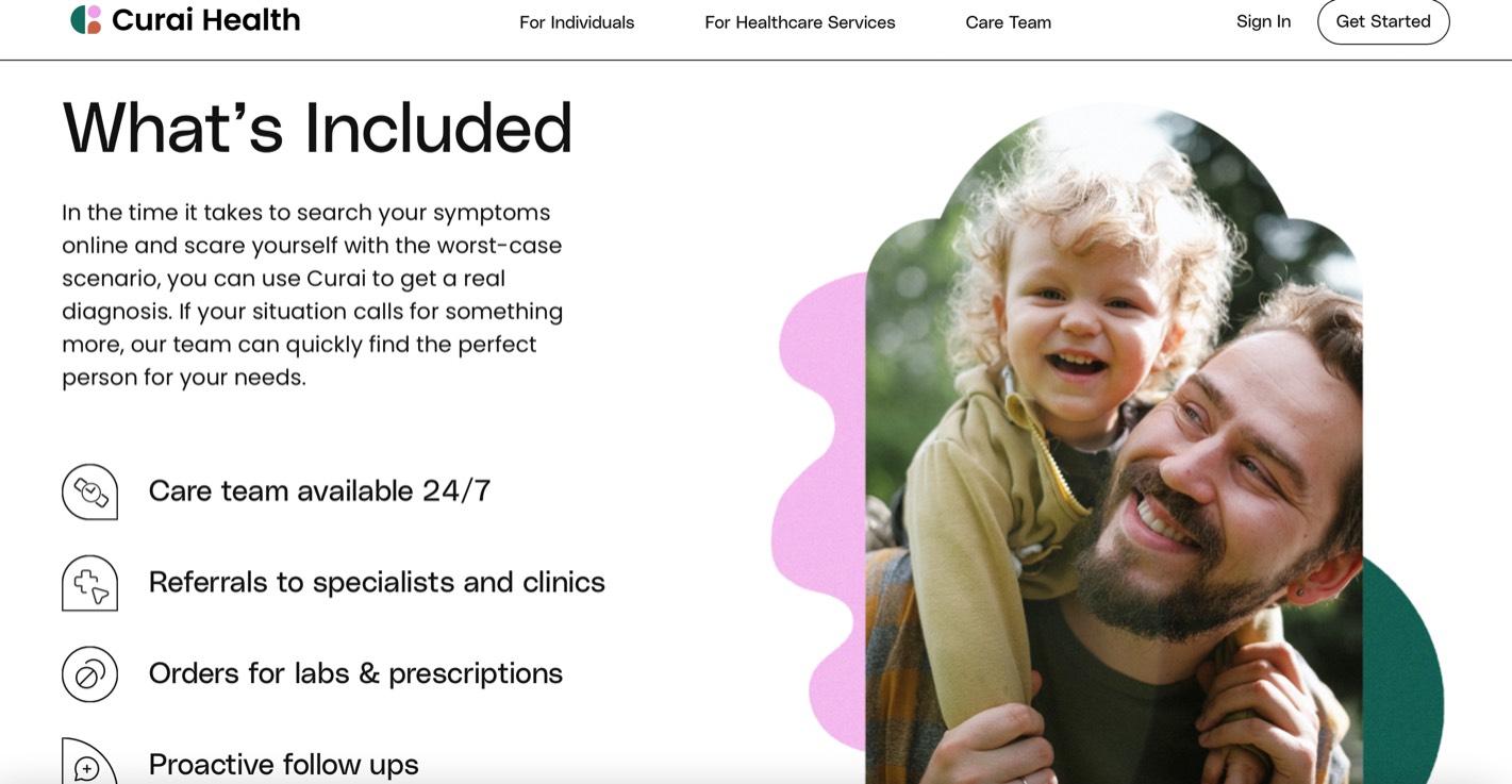 Curai product / service