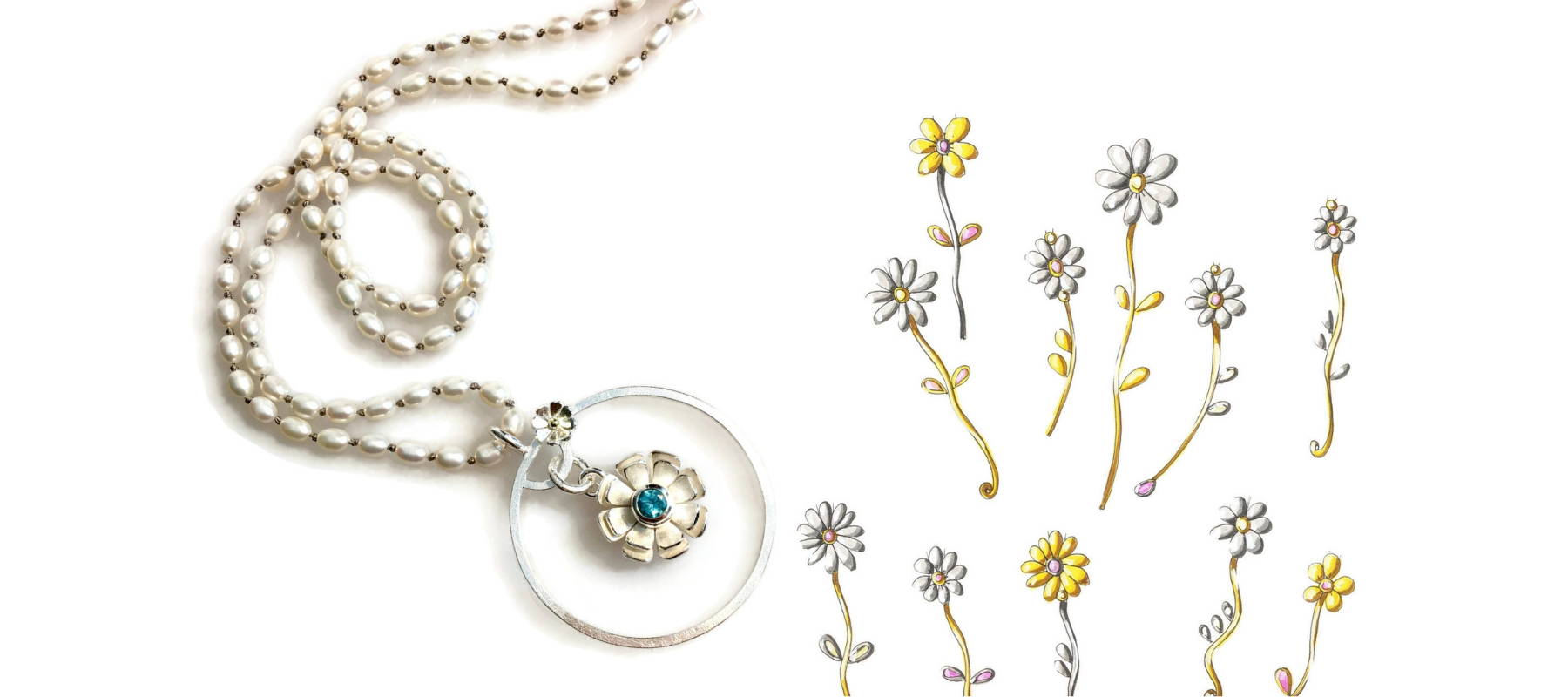 Daisies | Jewellery Blog Banner | Sarah McAleer Jewellerysmith