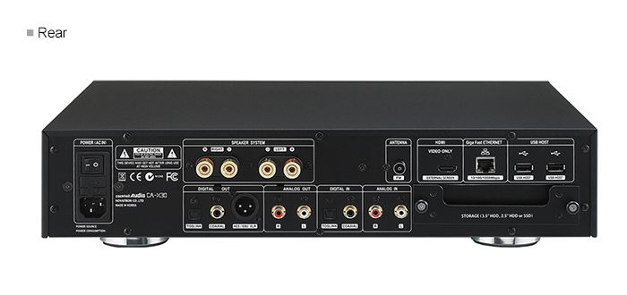 COCKTAIL AUDIO X30 Music Server/Streamer, DAC & Amp; Ne...
