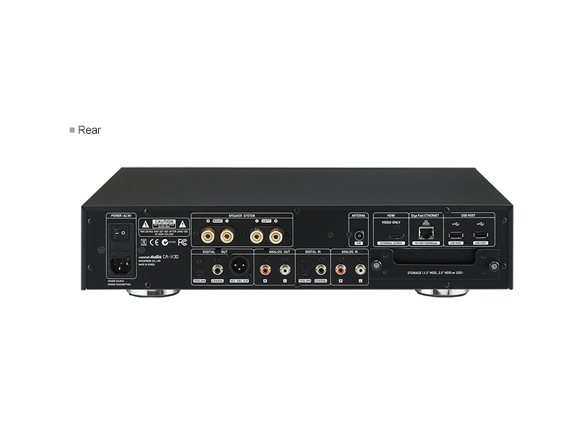 COCKTAIL AUDIO X30 Music Server/Streamer, DAC & Amp (w/1 TB HDD); NEW-in-Box; 2 Yr. Warranty; Free Shipping