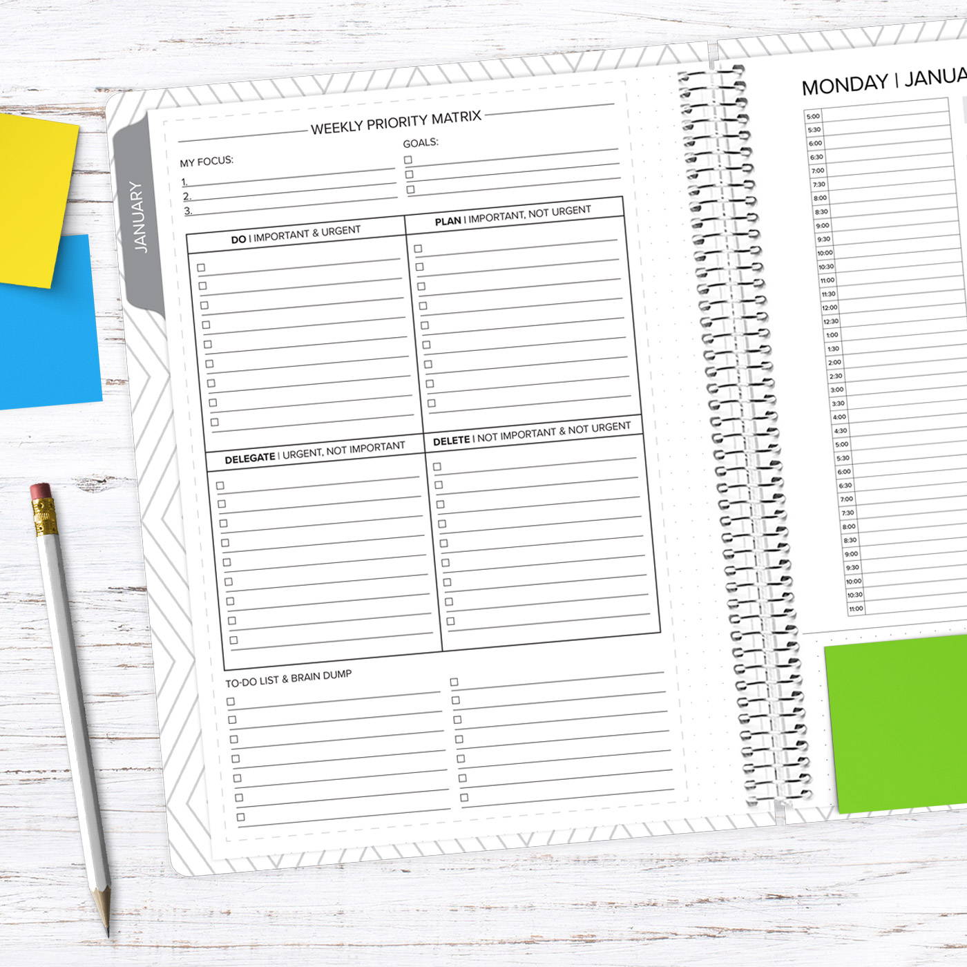 amplify planner kanban board insert