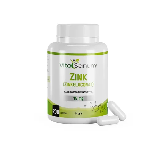 Zinc (gluconate De Zinc) 15 Mg 200 Comprimés