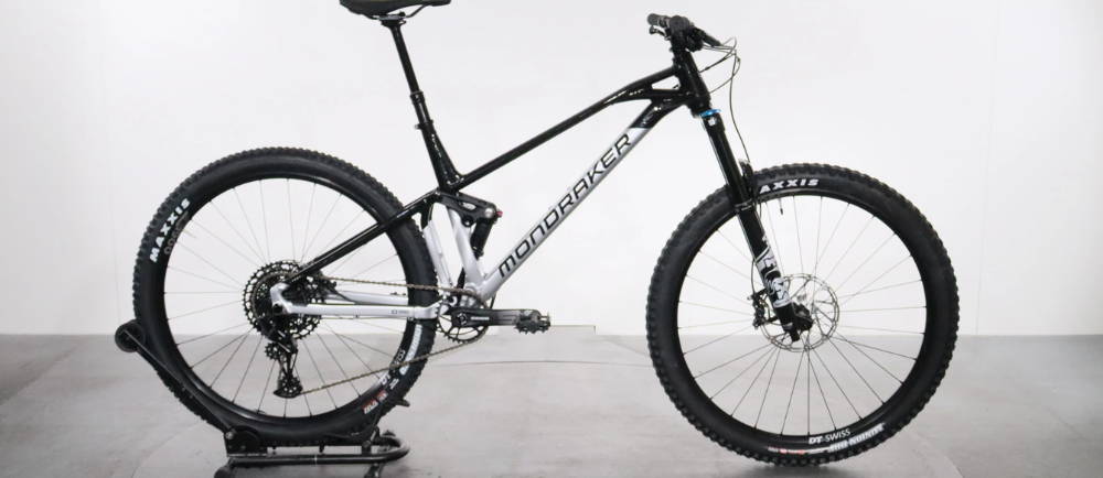 Mondraker mountain bike on display for sale