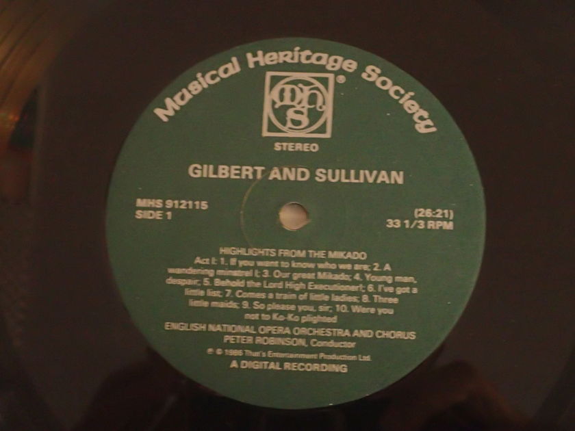 Gilbert & Sullivan - Highlights from The Mikado Direct Metal Master