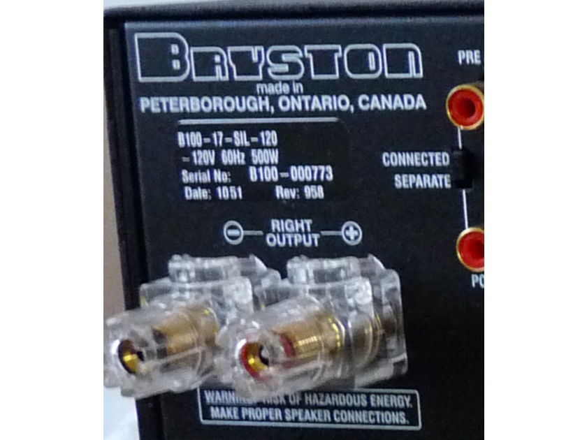 Bryston  B100 SST   Integrated Amplifier