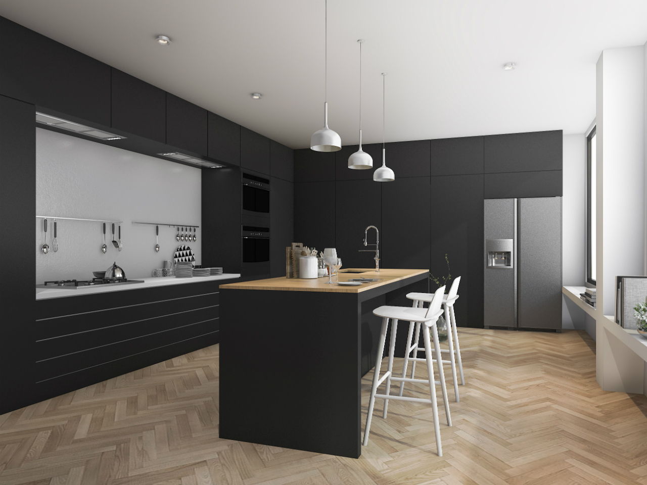8 space-enhancing minimalist kitchen design tips